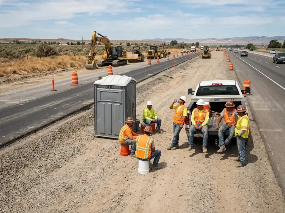 highway-road-construction-crew-007 — frequently asked questions, Porta Potty and Restroom Rentals in Yorktown, IN